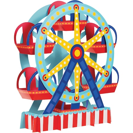 Ferris Wheel Centerpiece, 12x15, 6PK